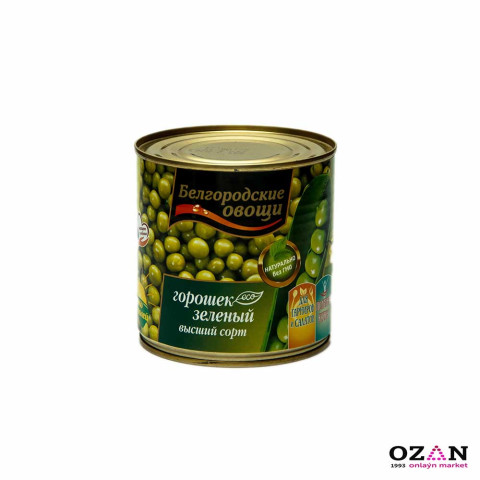 «Белгородские овощи»  ýaşyl nohut konserwirlenen 400 gr
