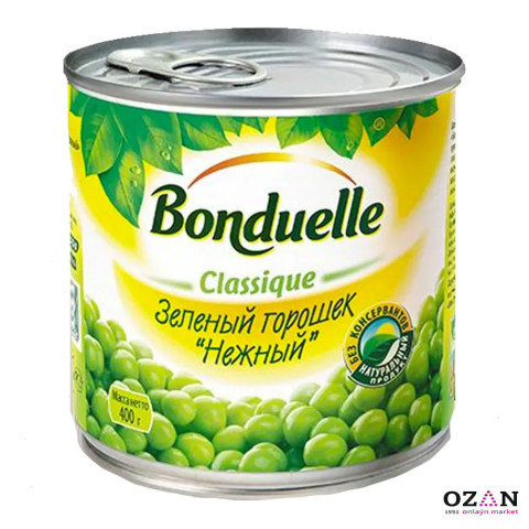 "Bonduelle" Ýaşyl nohut 400 gr